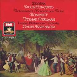 DVORAK Concerto For Violin And Orchestra In A Minor, Op. 53 • Romance In F Minor, Op. 11 Фирменный CD 