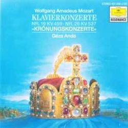 MOZART Klavierkonzerte Nr. 19 KV 459 • Nr. 26 KV 537 "Krönungskonzerte" Фирменный CD 