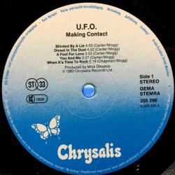 UFO MAKING CONTACT Виниловая пластинка 