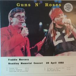 GUNS'N'ROSES F.MERCURY WEMBLEY MEMORIAL CONCERT 20.4.1992 / PARIS HIPPODROME 1992 Виниловая пластинка 
