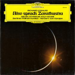 RICHARD STRAUSS ALSO SPRACH ZARATHUSTRA Виниловая пластинка 