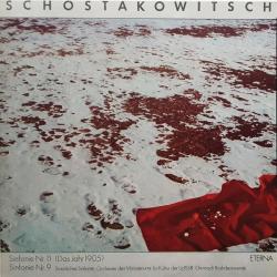 SCHOSTAKOWITSCH Sinfonie Nr. 11 (Das Jahr 1905), Sinfonie Nr. 9 Виниловая пластинка 