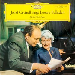 JOSEF GREINDL Josef Greindl Singt Loewe-Balladen Виниловая пластинка 