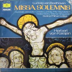 BEETHOVEN MISSA SOLEMNIS Виниловая пластинка 