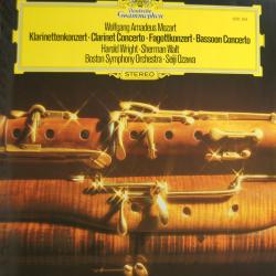 MOZART Klarinettenkonzert = Clarinet Concerto · Fagottkonzert = Bassoon Concerto Виниловая пластинка 