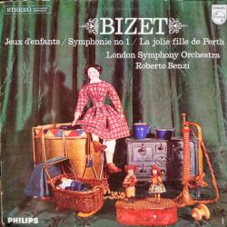 BIZET Symphony No. 1 In C / Jeux D'Enfants / La Jolie Fille De Perth - Suite Виниловая пластинка 