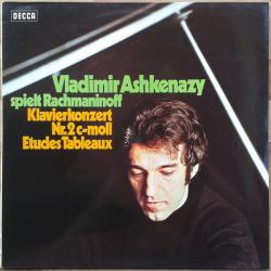 VLADIMIR ASHKENAZY   RACHMANINOFF Klavierkonzert Nr.2 C-Moll / Etudes Tableaux Виниловая пластинка 