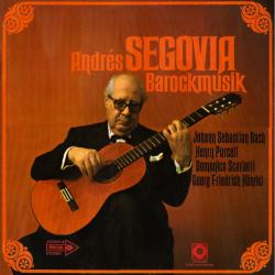 ANDRES SEGOVIA BAROCKMUSIK Виниловая пластинка 