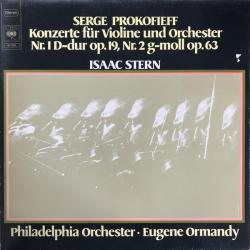 PROKOFIEFF Konzerte Für Violine Und Orchester Nr. 1 D-dur Op.19, Nr. 2 G-moll Op. 63 Виниловая пластинка 