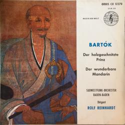 BARTOK Der Holzgeschnitzte Prinz / Der Wunderbare Mandarin Виниловая пластинка 