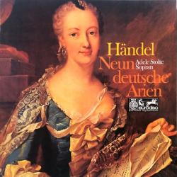 HANDEL Neun Deutsche Arien Виниловая пластинка 