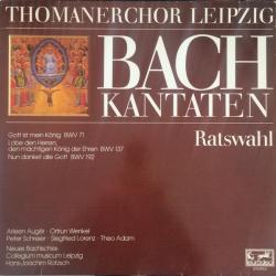 THOMANERCHOR LEIPZIG Bach Kantaten: Ratswahl Виниловая пластинка 