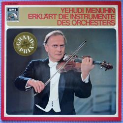 YEHUDI MENUHIN Erklärt Die Instrumente Des Orchesters Виниловая пластинка 