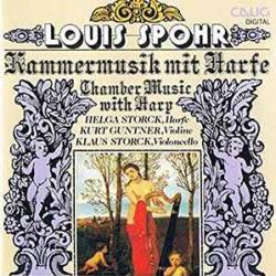 SPOHR Kammermusik Mit Harfe - Chamber Music With Harp Фирменный CD 