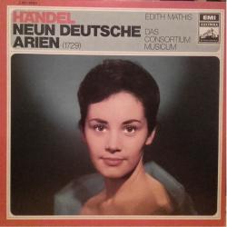 HANDEL Neun Deutsche Arien Виниловая пластинка 