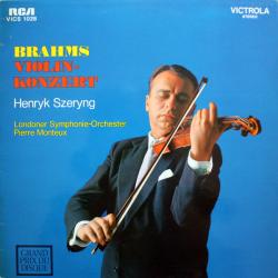 BRAHMS VIOLINKONZERT Виниловая пластинка 