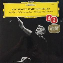 BEETHOVEN SYMPHONIEN 1 & 2 Виниловая пластинка 