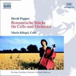 David Popper, Maria Kliegel Romantische Stücke Für Cello Und Orchester Фирменный CD 