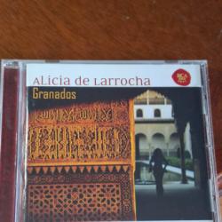 ALICIA DE LARROCHA Granados Escenas Románticas Фирменный CD 