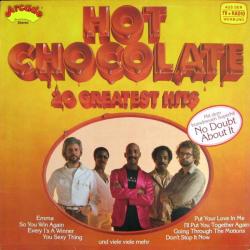 HOT CHOCOLATE 20 GREATEST HITS Виниловая пластинка 