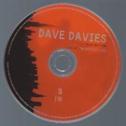 DAVE DAVIES Rock Bottom (Live At The Bottom Line) Фирменный CD 