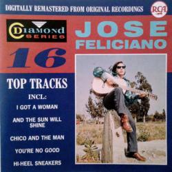 JOSE FELICIANO 16 Top Tracks Фирменный CD 