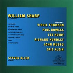 WILLIAN SHARP Works by Thomson, Bowles, Hoiby, Hundley, Musto and Klein Фирменный CD 