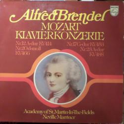 MOZART KLAVIERKONZERTE Виниловая пластинка 