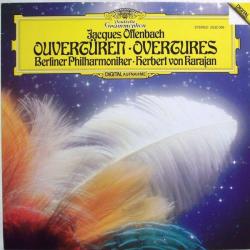 OFFENBACH Ouvertüren = Overtures Виниловая пластинка 