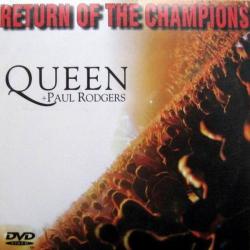 Queen + Paul Rodgers Return Of The Champions Фирменный CD и DVD 