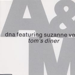 DNA Featuring Suzanne Vega Tom's Diner Фирменный CD 