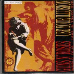 GUNS'N'ROSES Use Your Illusion (World Tour) Фирменный CD и DVD 