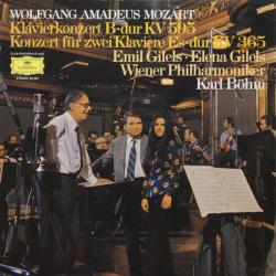 Mozart, Emil Gilels Klavierkonzert B-dur KV 595 ∙ Konzert Für Zwei Klaviere Es-dur KV 365 Виниловая пластинка 