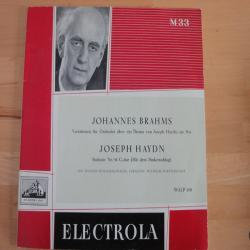 Brahms, Haydn, Die Wiener Philharmoniker*, Wilhelm Furtwängler Variationen Für Orchester Über Ein Thema Von Haydn, Op. 56a / Sinfonie Nr. 94 G-Dur (Mit Dem Paukenschlag) Виниловая пластинка 