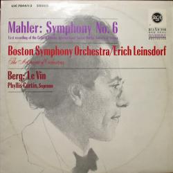MAHLER Symphony No. 6 / Le Vin Виниловая пластинка 
