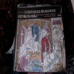 CARL ORFF Carmina Burana Виниловая пластинка 