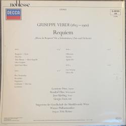 VERDI Requiem Виниловая пластинка 