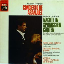 RODRIGO   DE FALLA Concierto De Aranjuez / Nächte In Spanischen Gärten Виниловая пластинка 
