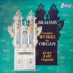 BRAHMS COMPLETE WORKS FOR ORGAN Виниловая пластинка 