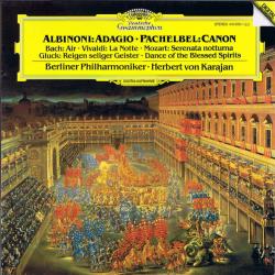 Albinoni, Pachelbel, Bach, Mozart, Gluck Albinoni: Adagio • Pachelbel: Canon • Bach: Air • Vivaldi: La Notte • Mozart: Serenata Notturna • Gluck: Reigen Seliger Geister = Dance Of The Blessed Spirits Виниловая пластинка 