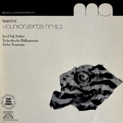 Martinů, Josef Suk Violinkonzerte Nr.1 & 2 Виниловая пластинка 