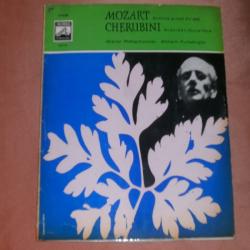 MOZART   CHERUBINI Mozart: Sinfonie Nr. 40 G-Moll Kv 550; Cherubini: Anacreon-Ouvertüre Виниловая пластинка 