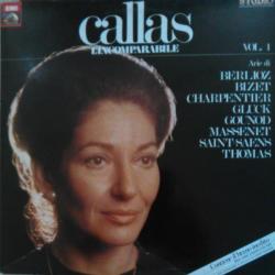 MARIA CALLAS Callas L'Incomparabile Vol. 1 Виниловая пластинка 