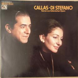 CALLAS   DI STEFANO Szenen Aus Italienischen Opern Виниловая пластинка 