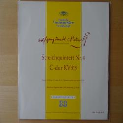 MOZART Streichquintett Nr. 4 C-Dur KV 515 Виниловая пластинка 