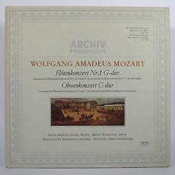 MOZART Flötenkonzert Nr. 1 G-dur / Oboenkonzert C-dur Виниловая пластинка 