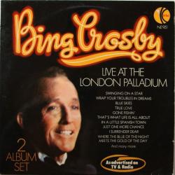 BING CROSBY Live At The London Palladium Виниловая пластинка 