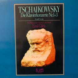 TSCHAIKOWSKY Die Klavierkonzerte Nr. 1 + 3 B-Moll / Es-Dur Виниловая пластинка 