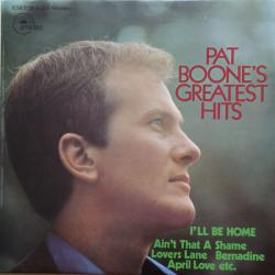 PAT BOONE PAT BOONE'S GREATEST HITS Виниловая пластинка 