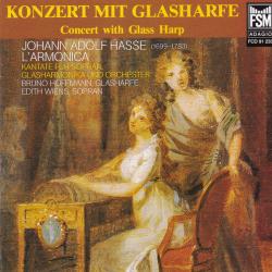 Johann Adolf Hasse Konzert Mit Glasharfe=Concert With Glass Harp Фирменный CD 